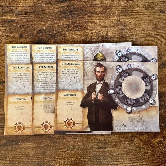 🔥 Sid Meier’s Civilization: The Board Game (Fantasy Flight Games, 2010) 🏛️💥 - Picture 7 of 8